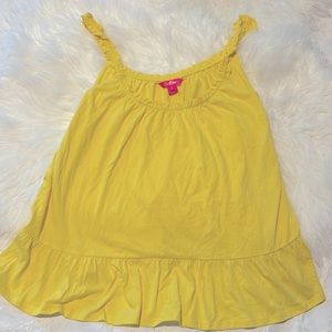Lilly Pulitzer Loro Top in Lillys Lemon Size L 🌸🍋